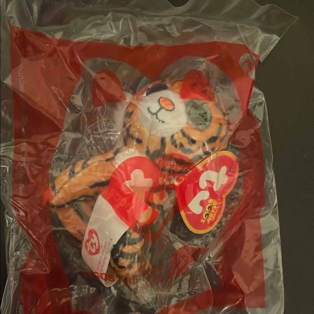 Ty Beanie Baby Stripes the Tiger